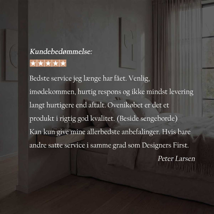 Wall-mounted bedside table: 2 pcs. - BESIDE - gray with oak drawer